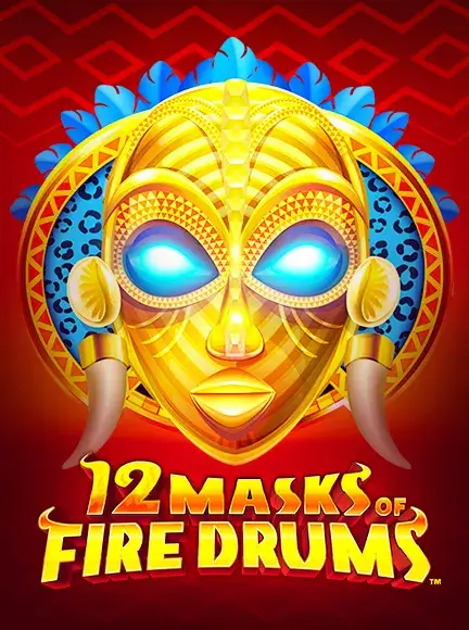 12 Masks of Fire Drums Slot